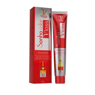Coloração Sonho Color Vloss 12.11 - Super Clareador Platinado Silver 60g