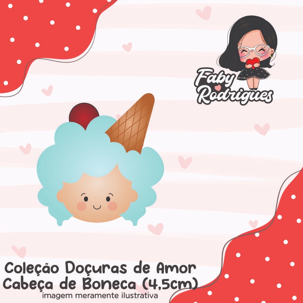 Kit Modular Cabeça da Boneca D.A - CD