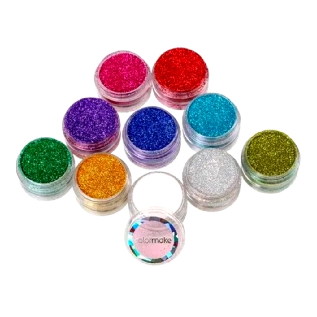 Glitter Cremoso Tinta Facial 10 Cores Colormake - Maquiagem Artística