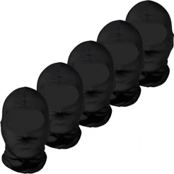 Kit 5 balaclavas balaclava touca toca ninja bandana UV50+