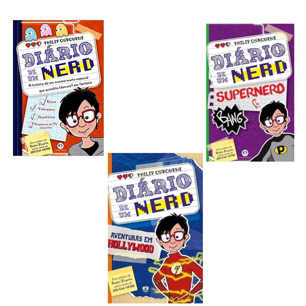 Coleção Diário de um Nerd | Com 3 Livros | Editora Ciranda Cultural em Oferta na Shopee