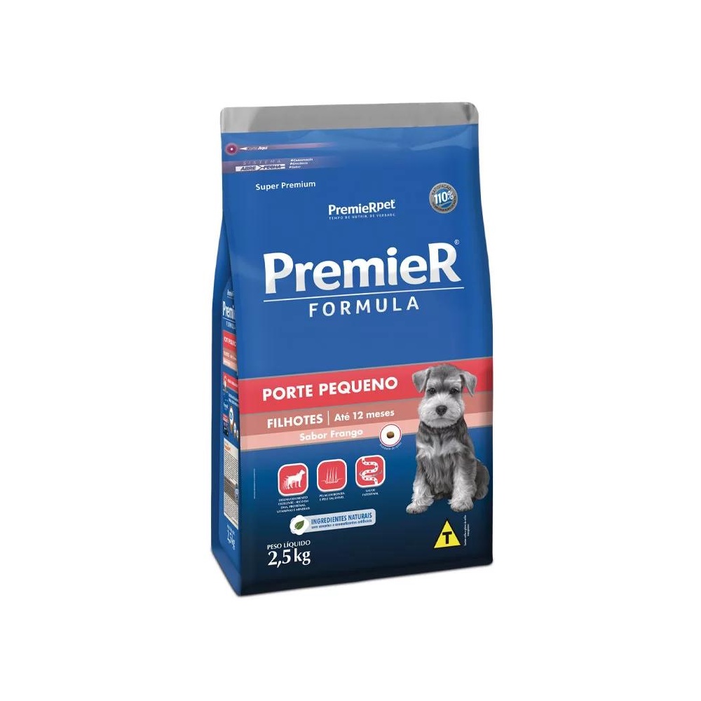 Ração PremieR Formula para Cães Filhotes de Porte Pequeno - 2,5kg