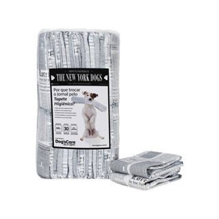 Tapete Higiênico P/cães Jornal The New York 55x60cm - 30 Un em Oferta na Shopee