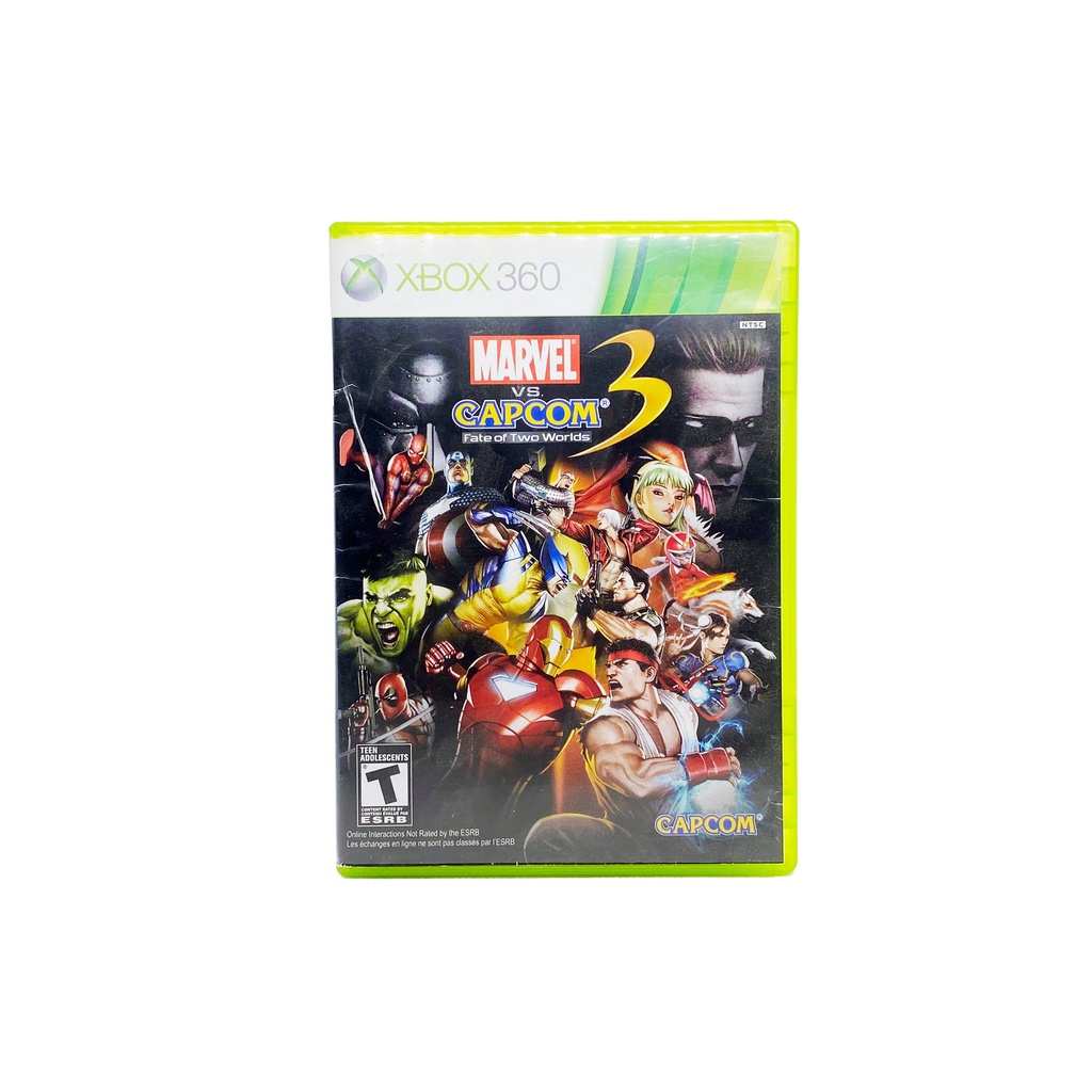 Jeu Marvel Vs Capcom 3: Fate Of Two Worlds - Xbox 360 - Bon état, Testé - Vendeur Pro