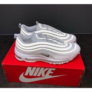 nike air max 97 white and silver