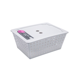 Cesta Organizadora Coza One Maxi 12,9 Litros 39 x 30 x 16,8 cm Branco em Oferta na Shopee
