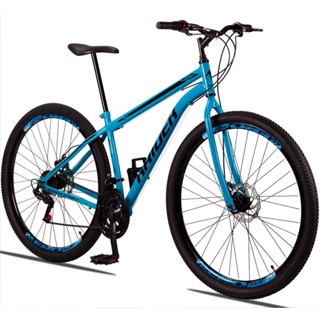 Bicicleta Aro 29 Raider Sport Aço Carbono 21 Marchas Freio a Disco em Oferta na Shopee