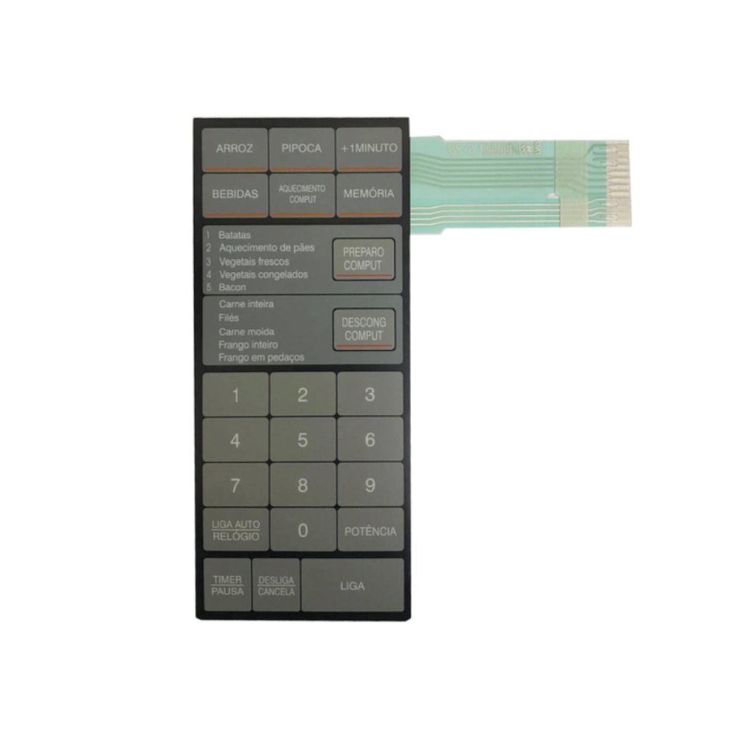 MEMBRANA COMPATIVEL MICROONDAS SHARP 4A43 - 5A43 - 5A53
