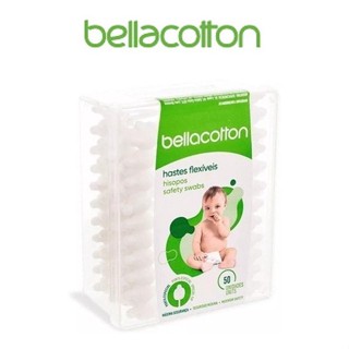 Cotonete Para Bebes Bellacotton Higiene 3 Pacote Com 50