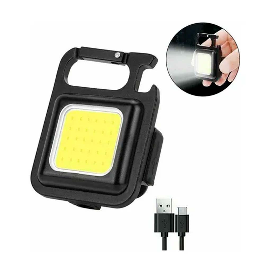 Mini Lanterna Chaveiro Led Potente portátil recarregável