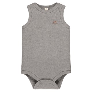 Body Regata Básico Suedine Up Baby
