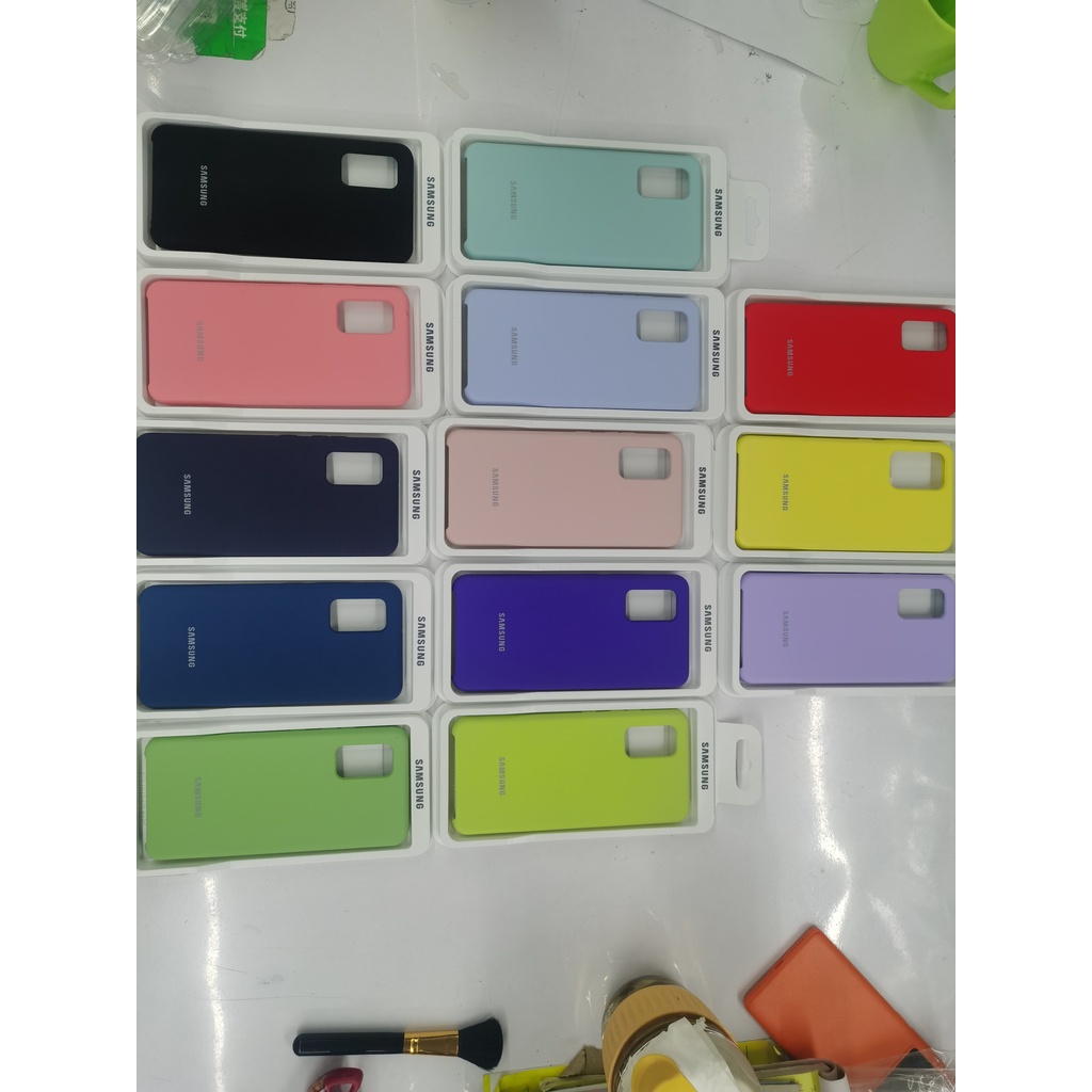 Aplicável Ao Galaxy A52/A52S 4G 5G A53 Avançado Escritório Simples flannelette interior De Cor Sólida Caixa De Telefone Celular A51 4G M40S Protetora De silicone Líquido De Toque Suave LOGO em Oferta na Shopee