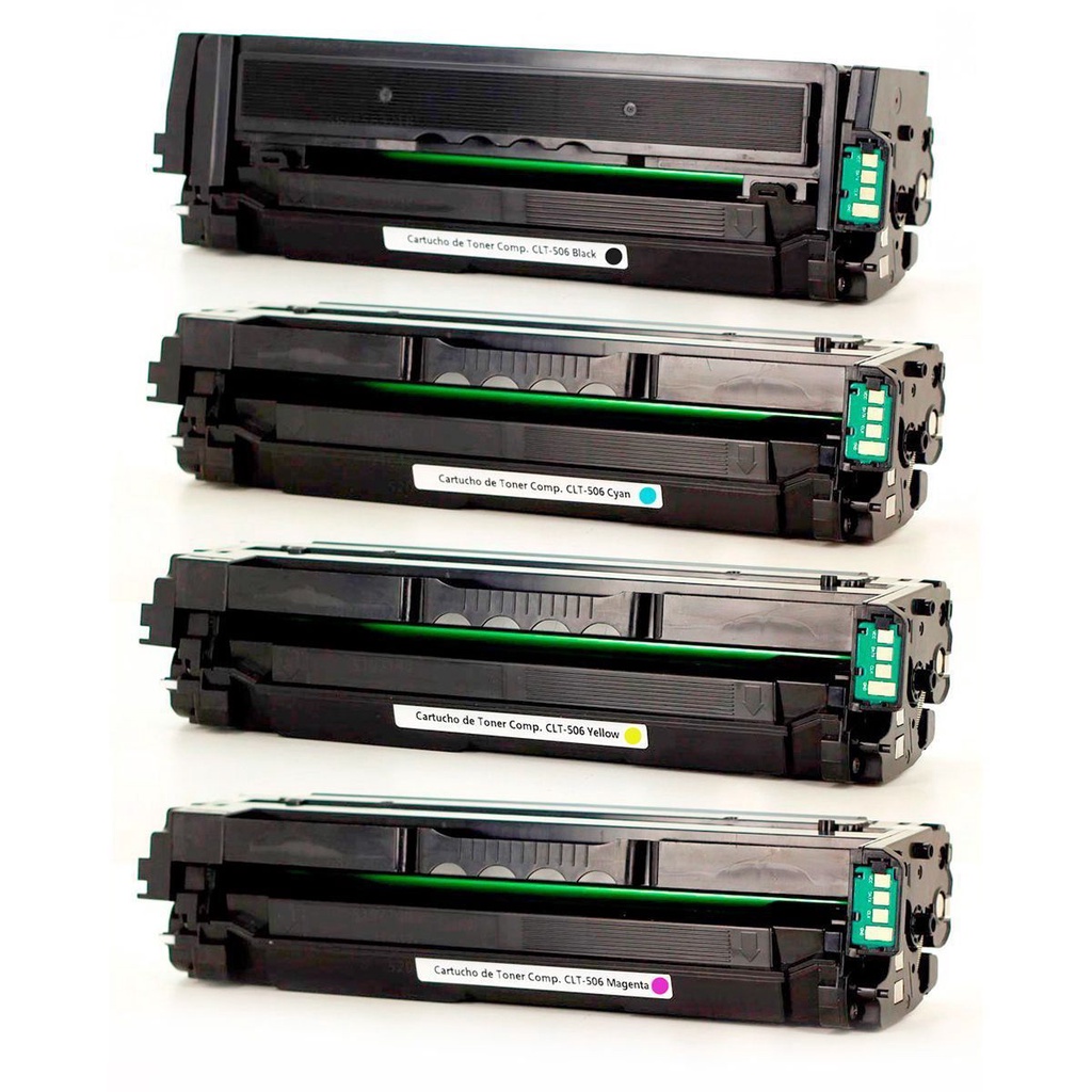 Kit Colorido Toner Compatível com CLT506 506L para CLP-680 CLX-6260 CLP-680nd CLX-6260fr CLP680 CLX6260 CLP680nd