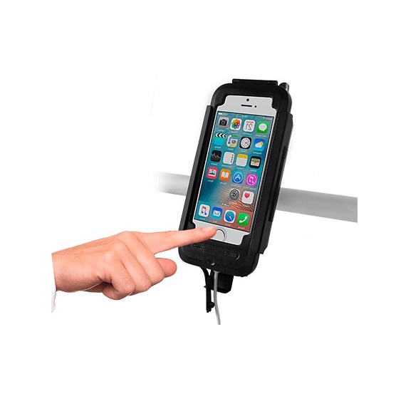 Suporte Celular Smartphone Motocom Case TOP Q iPhone 6/6S Preto