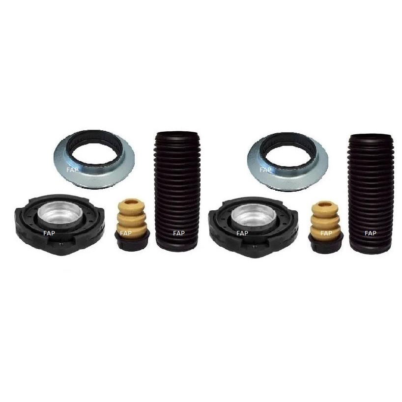 Par Kit Coxim Amort Diant Vw Polo 02/15 Fox 05/15 Cross Fox 05/15 Space Fox05/15 c/ rol