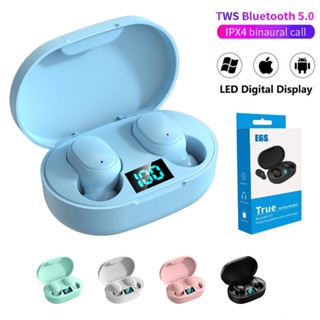 E6S TWS Fone De Ouvido Bluetooth Sem Fio arbuds Estéreo Airbuds 9D Controle De Botão De