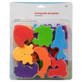 Brinquedo De Banho Bichinhos Animais Do Mar 15379 - Buba em Oferta na Shopee
