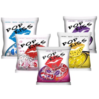 Pirulito pop kiss sabores 500g com 50 unidades