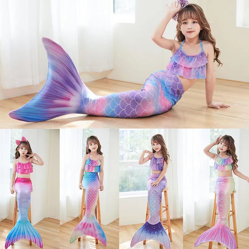 Fantasia Sereia Infantil Roupa De Banho Biquíni Infantil Feminino Para  Meninas Rabo De Sereia Princesa Vestido Crianças Fantasia De Festa Cosplay  Traje Aniversário Praia Roupas - Escorrega o Preço