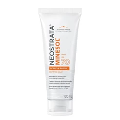 Protetor Solar Corpo e Rosto Antioxidante NEOSTRATA® MINESOL® FPS 70, 120mL