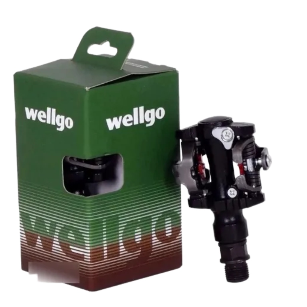 Pedal Wellgo Wpd-823 Com Tacos