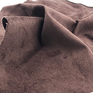 Tecido Suede Camurça Fina Marrom 1m x 1,40m P/ Confecções