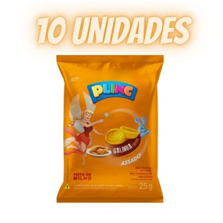 Salgadinho Galinha Caipira Plinc 10x33g