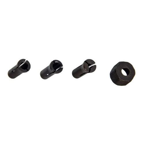 Kit Pinça Retifica Makita 1/4 - 1/8 E 6mm + Porca cnc / kit pinça para retifica / makita/serralheiro