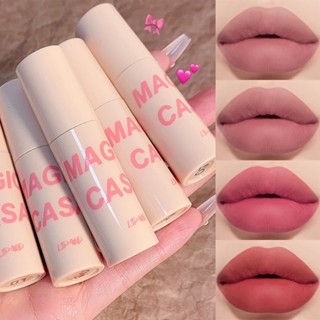 MAGIC CASA 6 Cores Batom Líquido Nude Velvet Matte Chocolate Brilho Labial De Longa Duração À Prova D