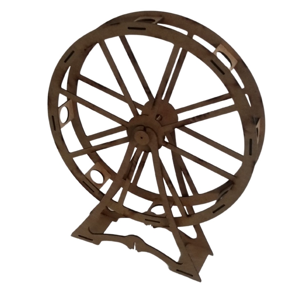 RODA GIGANTE PORTA TUBETE GIRATORIA MDF  DECORAÇÃO FESTA