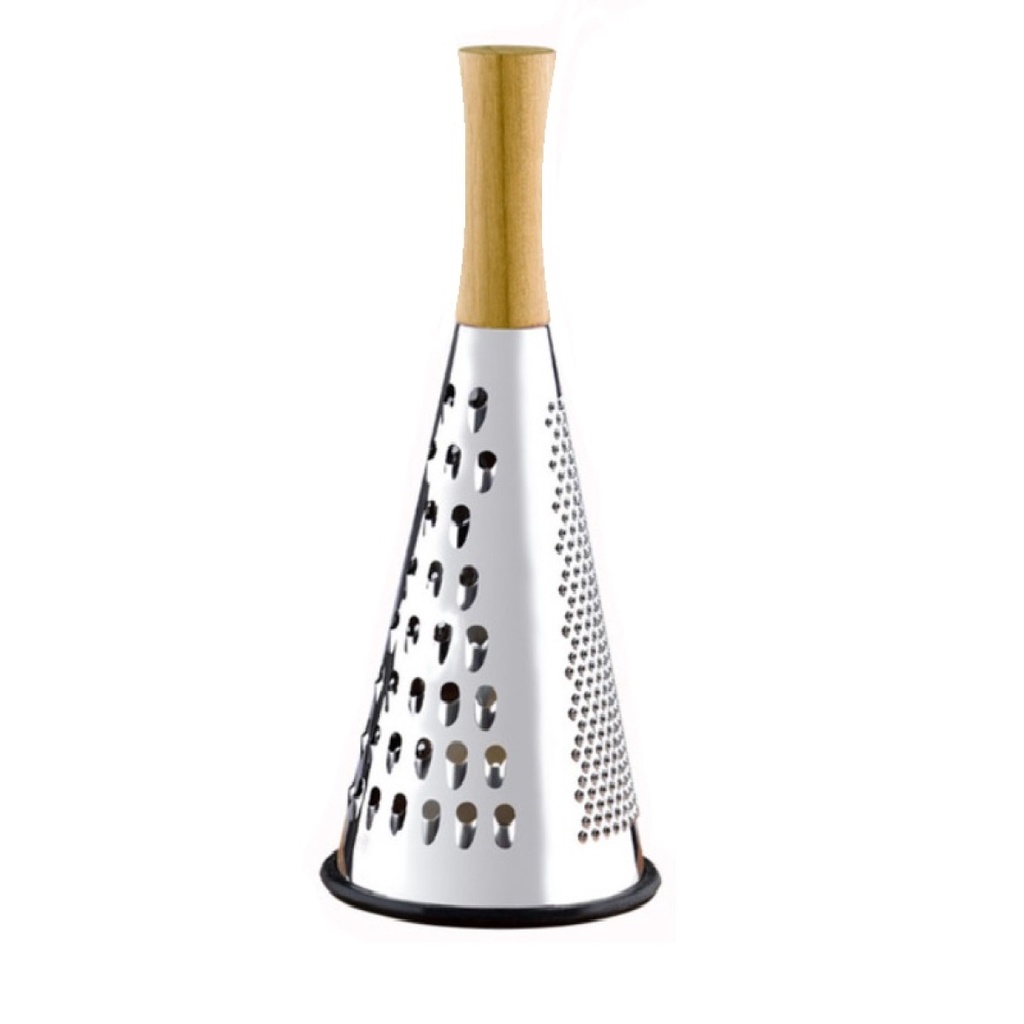 Ralador de Inox com Cabo de Madeira 20cm - AG3011 - 100% Garantido