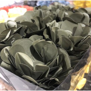 40 Forminhas Para Doces Finos Style Pistache Escuro