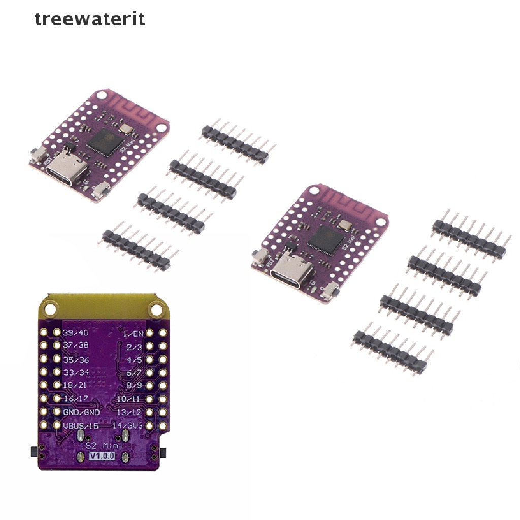 3 Stuks S2 Mini V1.0.0 ESP32-S2 Ontwikkelingsboard – 4MB Flash, 2MB PSRAM, WiFi, Compatibel Met Arduino En MicroPython 5 miniatura