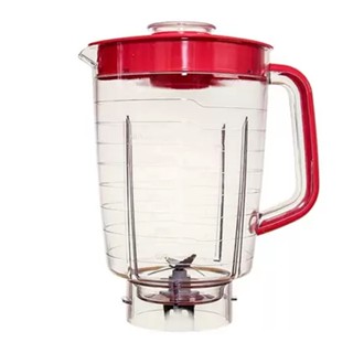 Copo de Liquidificador Walita Pro Blend 6 800w RI 2134 2135 2136 2137 Acrílico Vermelho