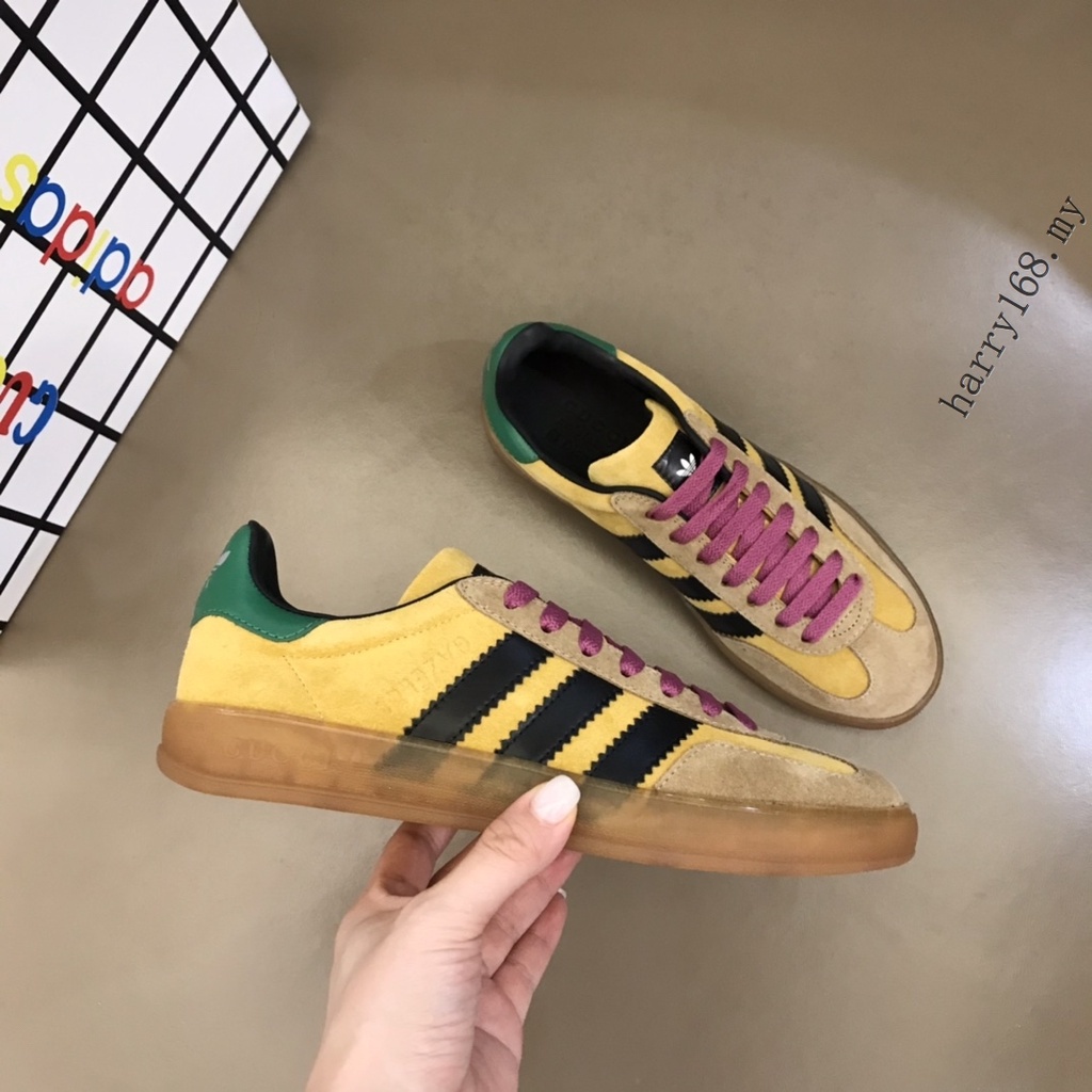 Novo Adidas vs. Gucci Gazelle Sapatos Masculinos Tamanho 35 46