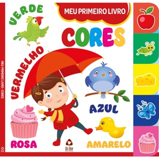 Meu Primeiro Livro - Cores em Oferta na Shopee