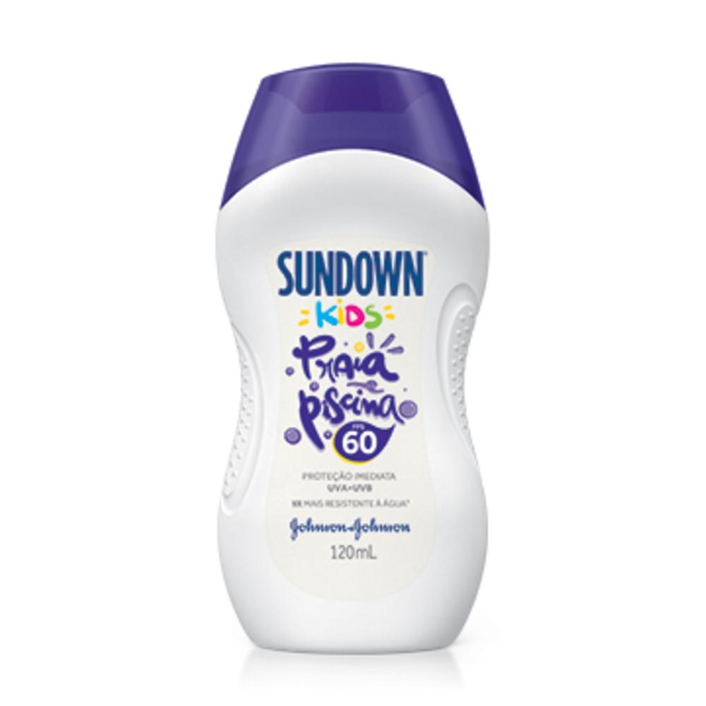 Protetor Solar Sundown Kids FPS 60 120mL em Oferta na Shopee