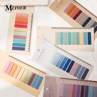 200 Folhas Morandi Color Creative Self Adhesive Bookmark Folha Solta Índice Bloco De Notas Portátil Adesivo em Oferta na Shopee