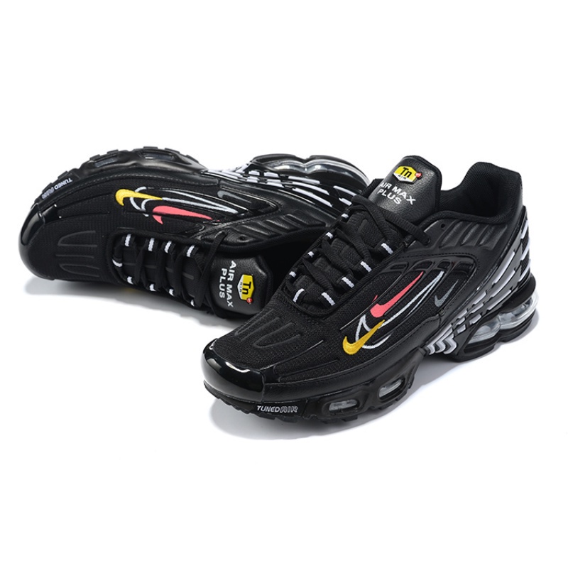Air-Max Plus TN 3 Sapatos Masculinos Casuais Antiderrapantes De Jogging Esportivo Respirável