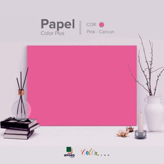 Papel Color Plus 180g A4 - Rosa Pink (Cancun)