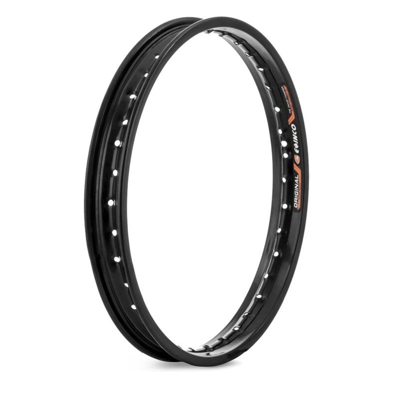 Aro Traseiro 18X185 Eninco Aço Titan / Fan / Start / Ybr / Factor / Rd / Crf 230/250 Preto