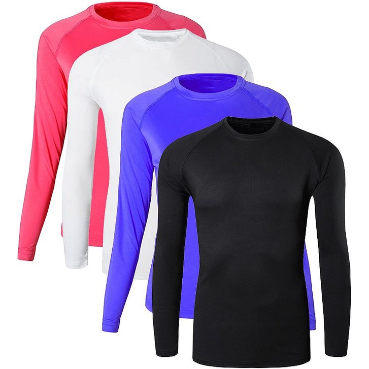 Camisa Lycra Segunda Pele Proteção Solar UV 50 Unissex