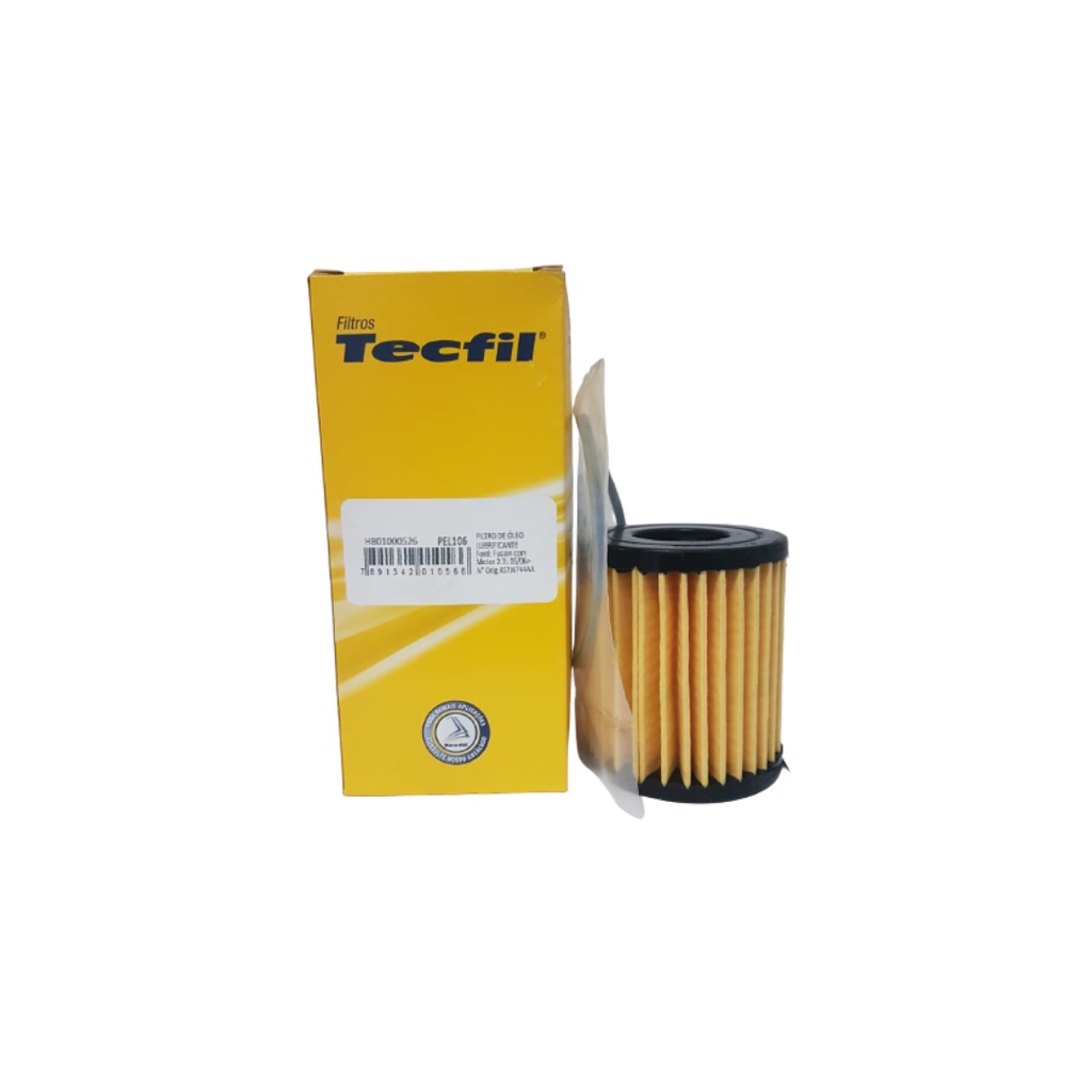 Filtro de Óleo Tecfil PEL106 Ford Ecosport, Fusion, Mondeo em Oferta na Shopee