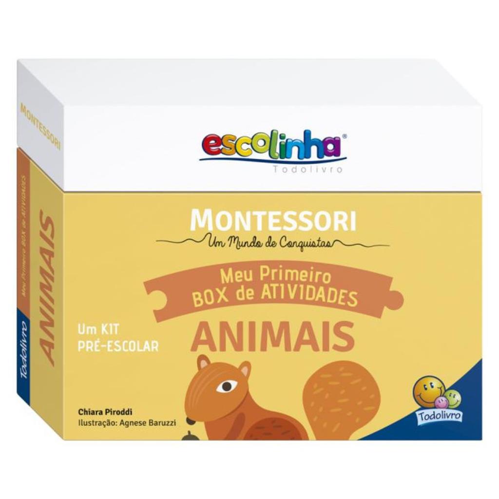 Montessori Meu Primeiro BOX de Atividades Animais - Todolivr