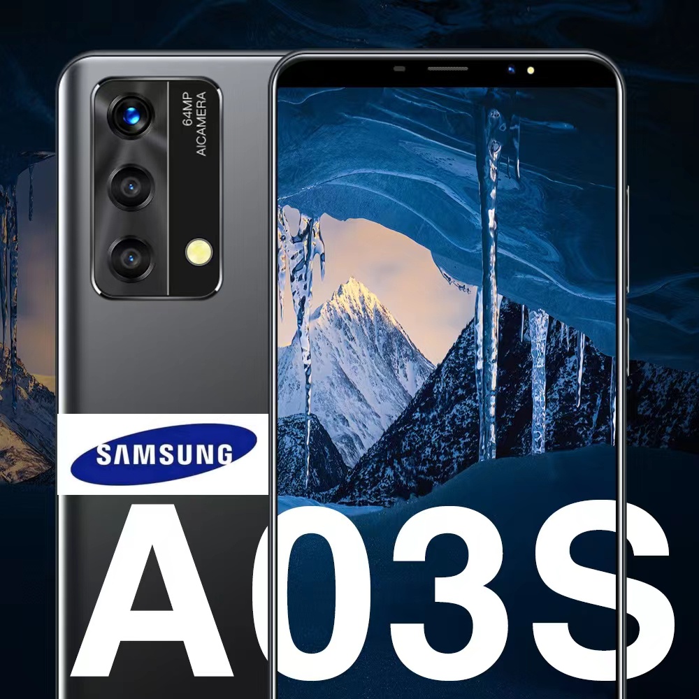 Samsung A03S Original Novo smartphone 6 Polegadas 16GB + 512GB