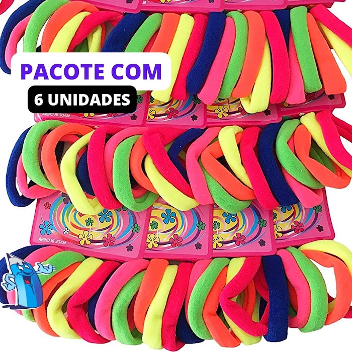 6 unidades Faixas de cabelo Elastico Masculina Feminina elásticos faixa  esportes futebol conjunto de headband PRETA FINA