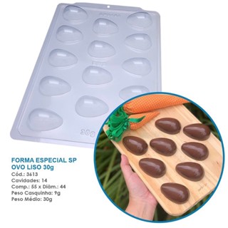 Forma Bwb Sp 9454 Ovo Liso 30 G Silicone 3 Partes Profissional Cod-3613 (Sp Especial)