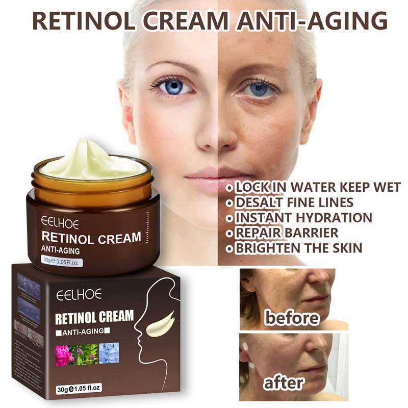 Retinol Removedor De Rugas Creme Facial Anti-Envelhecimento Produtos De Elevação Da Pele Coreana Fade Linhas Finas Hidratante Cosméticos