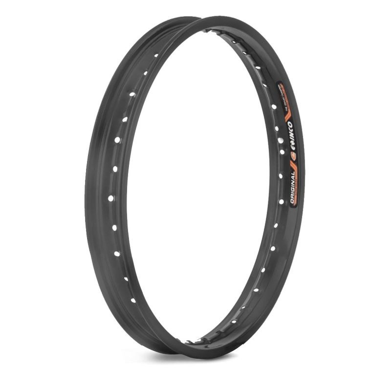 Aro Traseiro 18X185 Eninco Aço Titan / Fan / Start / Ybr / Factor / Rd / Crf 230/250 Preto Fosco em Oferta na Shopee