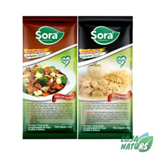 Fatia de Carne Vegetal Multigrãos Sem Glúten Vegano 125g - SORA